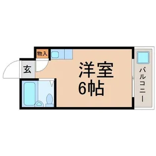 メゾン・ド・パルテール【1階】の間取り