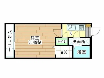 グランドゥール緑ヶ丘【3階】の間取り
