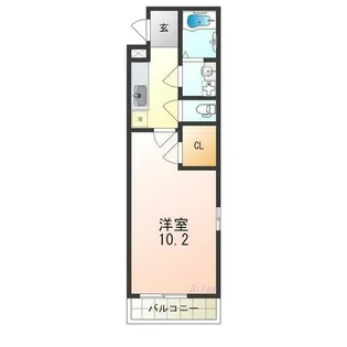 大阪府堺市堺区今池町4丁【アパート】の間取り