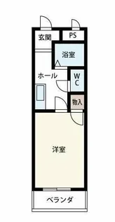 SOLDEIR BASE【303号室】の間取り