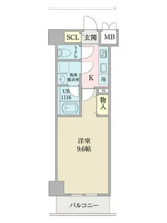 LUONTO【5階】の間取り