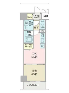 LUONTO(ルオント)【7階】の間取り