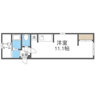 アイアール麻生Ⅴ【1階】の間取り