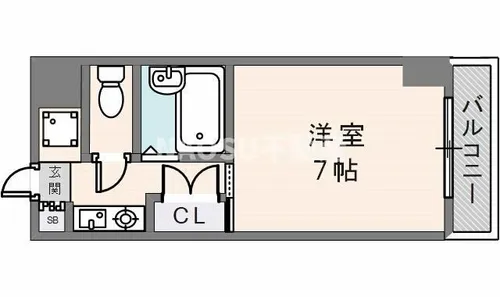 ソフィア【705号室】の間取り