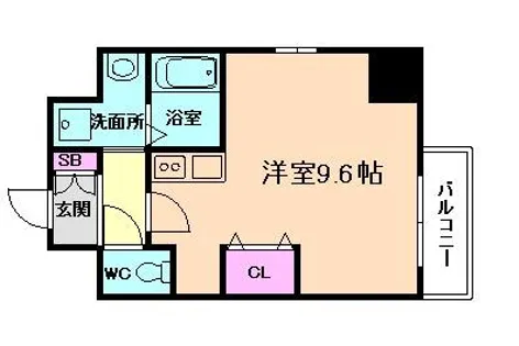 ONLYONE川西小戸【503号室】の間取り