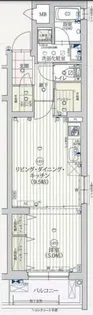 ベラジオ雅び京都烏丸西【4階】の間取り