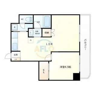 エクセルハイム川富【2階】の間取り