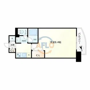 KHKコート西野田【8階】の間取り