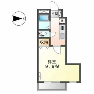 アヴィニョン【3階】の間取り