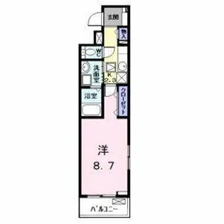 セレーノ カーサ【1階】の間取り