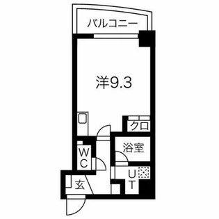 プリミエール篠木【3階】の間取り