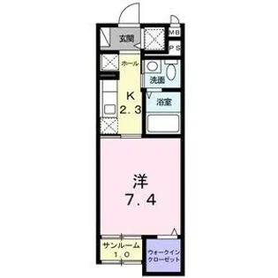 メゾン ド アミティエ【4階】の間取り