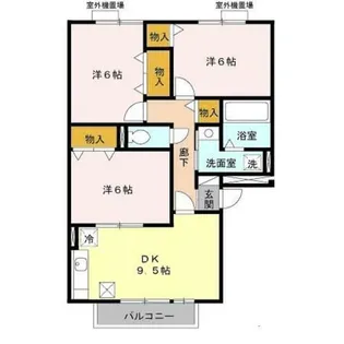 コートダジュール【2階】の間取り