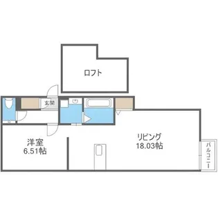 ピオネロ148【503号室】の間取り