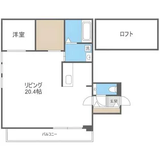 ピオネロ148【5階】の間取り