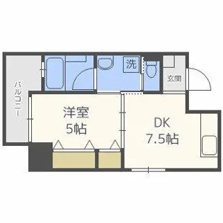 CITY SPIRE日本橋高津【3階】の間取り