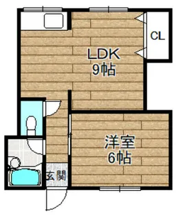 コーポ ホリデー イン【2階】の間取り