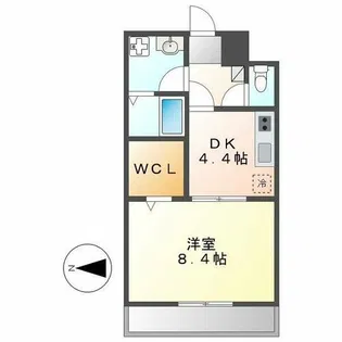サンステージ泉【1002号室】の間取り