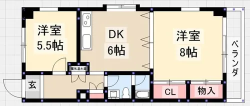 arakoPARK HOUSE【2階】の間取り