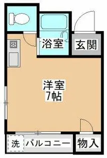 オリエントハイツ【3階】の間取り