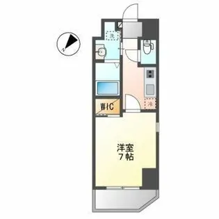 プレイズシード大曽根【6階】の間取り