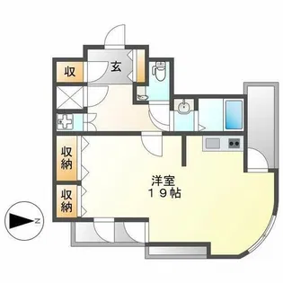 千種タワーヒルズ【305号室】の間取り
