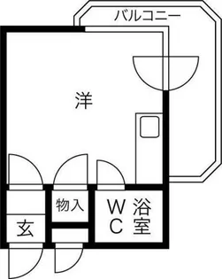 ドミニオン琴似【3階】の間取り