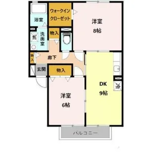 ガーデンハウス明正 B棟【1階】の間取り