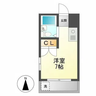 プリミエール鶴舞(カーサブラン鶴舞)【2階】の間取り