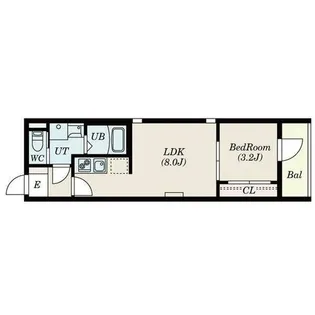 Patina中村本町【102号室】の間取り