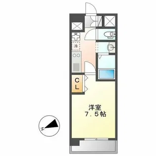 グランカーサ千代田(旧ASレジデンス)【5階】の間取り