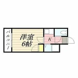 ベリエ井尻【2階】の間取り