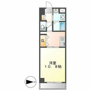 音羽壱番館SAKAE【3階】の間取り