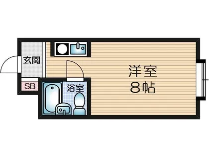 レナジア高槻【3階】の間取り