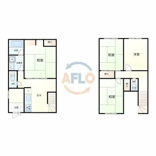 山口ビル【2階】の間取り