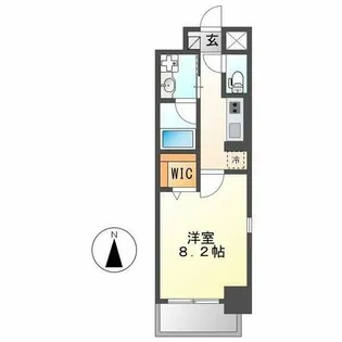 アロハパレス【501号室】の間取り