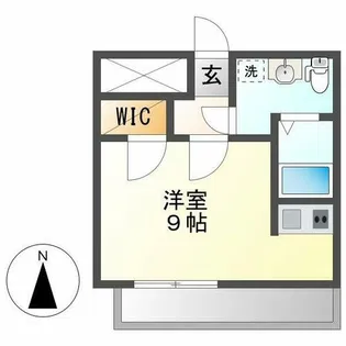 アンビックス・プリア茶屋ヶ坂【301号室】の間取り