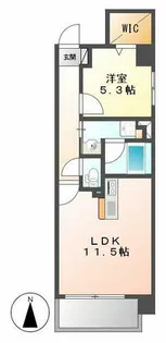 チェスナット88【7階】の間取り