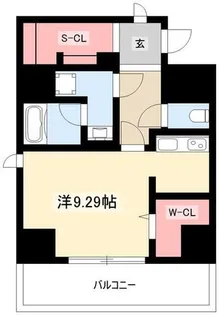 ルーエ金山【6階】の間取り