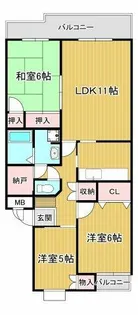 to U あかしあ台【4階】の間取り