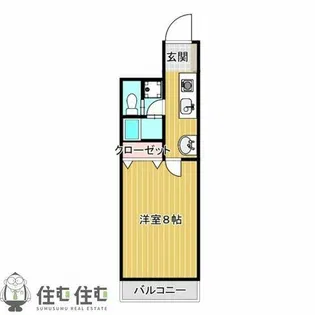 メゾン・プティオラージュ【1階】の間取り
