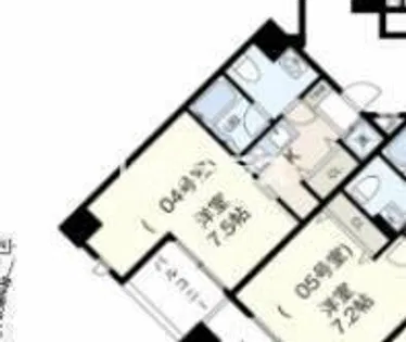 リアンジェ兵庫本町【7階】の間取り