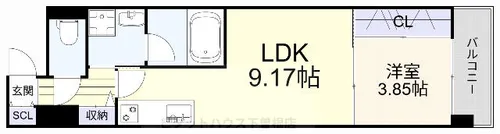 Grace Coast【301号室】の間取り