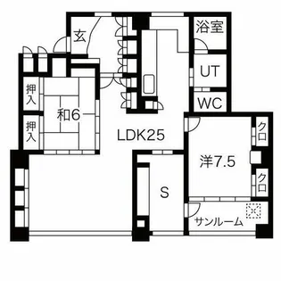 天池ビル【2階】の間取り