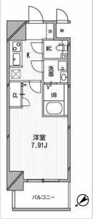 アーデン谷町【11階】の間取り