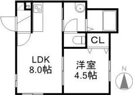 LACUS【2階】の間取り