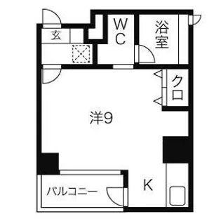 ベレーサ新瑞橋【3階】の間取り