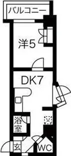 ミルフィオーレ学園前【3階】の間取り