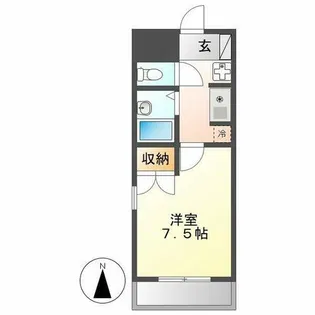 丸の内USビル【803号室】の間取り