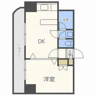 メープル北27条【306号室】の間取り